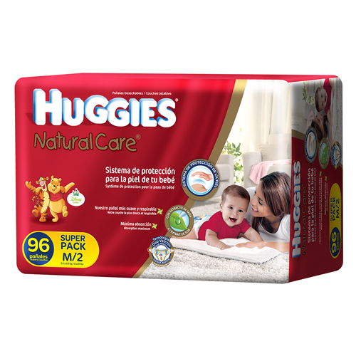 Huggies NaturalCare M/2 x96 - MercaSID